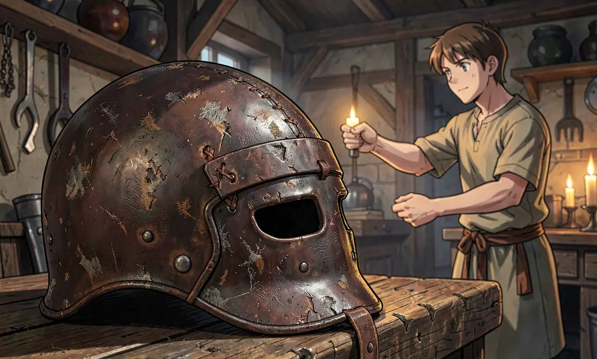 Leather Helm
